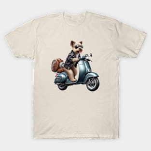 Terrier dog out on the town T-Shirt